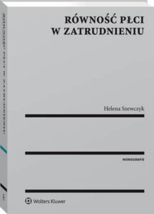 Okładka: Równość płci w zatrudnieniu