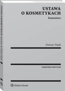 Okładka: Ustawa o kosmetykach. Komentarz