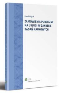 Okładka: Zamówienia publiczne na usługi w zakresie badań naukowych