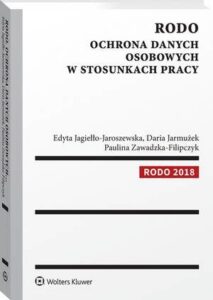 Okładka: RODO. Ochrona danych osobowych w stosunkach pracy