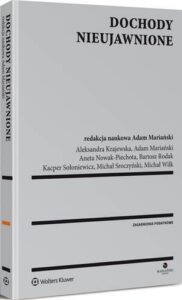 Okładka: Dochody nieujawnione