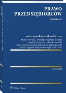 Okładka: Prawo przedsiębiorców. Komentarz