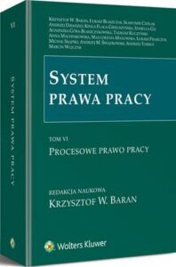 Okładka: System prawa pracy. TOM VI. Procesowe prawo pracy