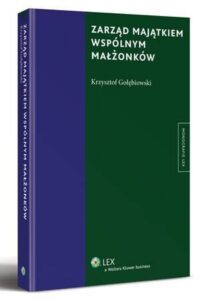 Okładka: Zarząd majątkiem wspólnym małżonków