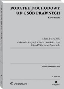 Okładka: Podatek dochodowy od osób prawnych. Komentarz