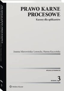 Okładka: Prawo karne procesowe. Kazusy dla aplikantów
