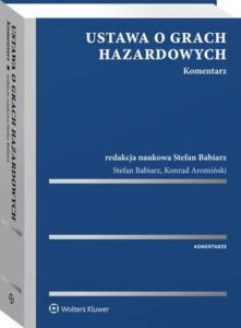Okładka: Ustawa o grach hazardowych. Komentarz