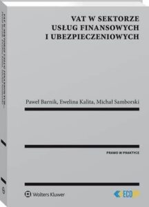 Okładka: VAT w sektorze usług finansowych i ubezpieczeniowych
