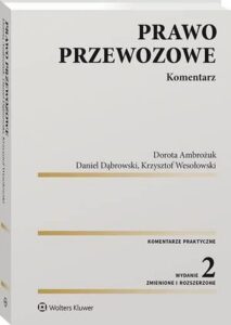 Okładka: Prawo przewozowe. Komentarz