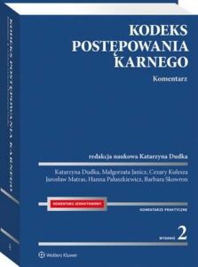 Okładka: Kodeks postępowania karnego. Komentarz