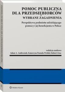 Okładka: Pomoc publiczna dla przedsiębiorców