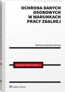 Okładka: Ochrona danych osobowych w warunkach pracy zdalnej