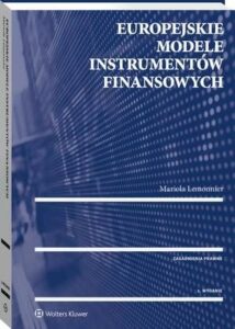 Okładka: Europejskie modele instrumentów finansowych