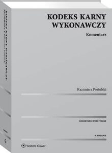 Okładka: Kodeks karny wykonawczy. Komentarz