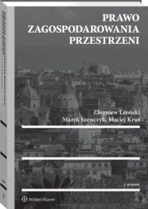 Okładka: Prawo zagospodarowania przestrzeni