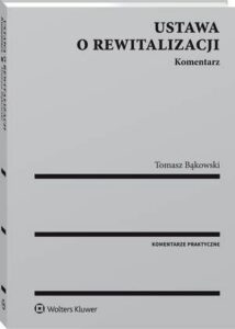 Okładka: Ustawa o rewitalizacji. Komentarz