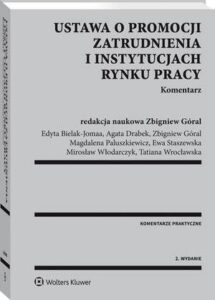 Okładka: Ustawa o promocji zatrudnienia i instytucjach rynku pracy. Komentarz