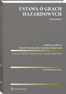 Okładka: Ustawa o grach hazardowych. Komentarz