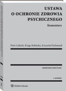 Okładka: Ustawa o ochronie zdrowia psychicznego. Komentarz