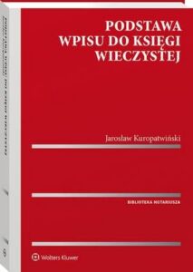 Okładka: Podstawa wpisu do księgi wieczystej