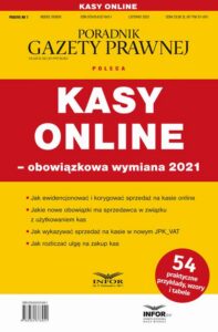 Okładka: Kasy online obowiązkowa wymiana 2021. Podatki 7/2020