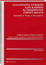 Okładka: Uzasadnienia wyroków sądu karnego na urzędowych formularzach. Komentarz. Wzory. Orzecznictwo