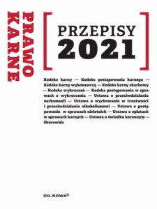 Okładka: Prawo karne Przepisy 2021