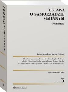 Okładka: Ustawa o samorządzie gminnym. Komentarz