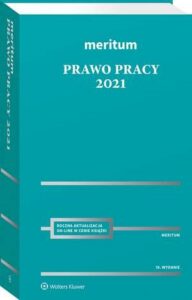 Okładka: MERITUM Prawo pracy 2021