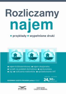 Okładka: Rozliczamy najem. Dziennik Gazeta Prawna poleca 1/2021