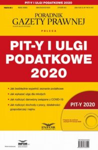 Okładka: PIT-y i ulgi podatkowe 2020