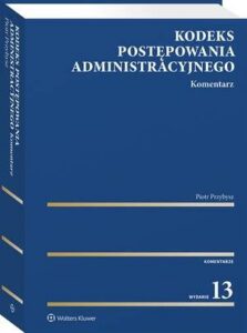 Okładka: Kodeks postępowania administracyjnego. Komentarz