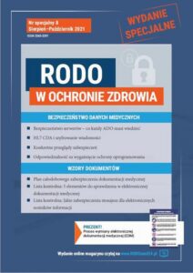Okładka: RODO w Ochronie Zdrowia - Bezpieczeństwo danych medycznych