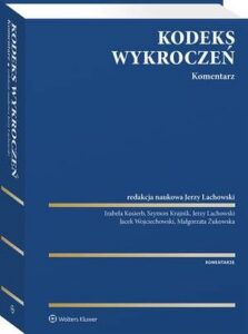 Okładka: Kodeks wykroczeń. Komentarz