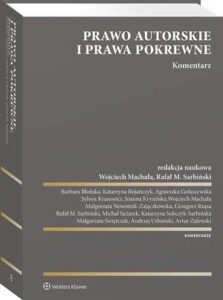 Okładka: Prawo autorskie i prawa pokrewne. Komentarz