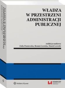 Okładka: Władza w przestrzeni administracji publicznej
