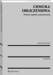 Okładka: Chmura obliczeniowa. Prawne aspekty zastosowania