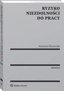 Okładka: Ryzyko niezdolności do pracy