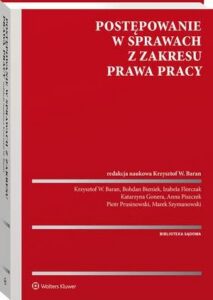 Okładka: Postępowanie w sprawach z zakresu prawa pracy
