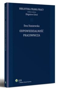 Okładka: Odpowiedzialność pracownicza
