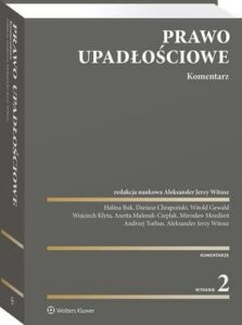 Okładka: Prawo upadłościowe. Komentarz