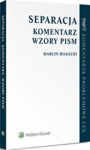 Okładka: Separacja. Komentarz. Wzory pism