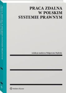 Okładka: Praca zdalna w polskim systemie prawnym