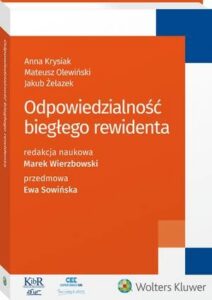 Okładka: Odpowiedzialność biegłego rewidenta