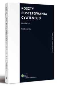 Okładka: Koszty postępowania cywilnego. Komentarz