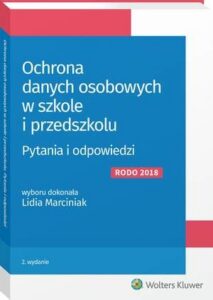Okładka: Ochrona danych osobowych w szkole i przedszkolu. Pytania i odpowiedzi