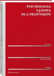 Okładka: Psychologia sądowa dla prawników