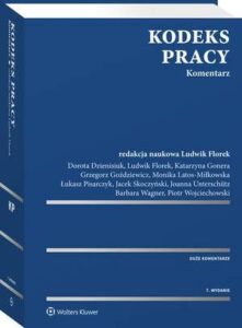 Okładka: Kodeks pracy. Komentarz