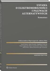Okładka: Ustawa o elektromobilności i paliwach alternatywnych. Komentarz
