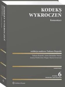 Okładka: Kodeks wykroczeń. Komentarz